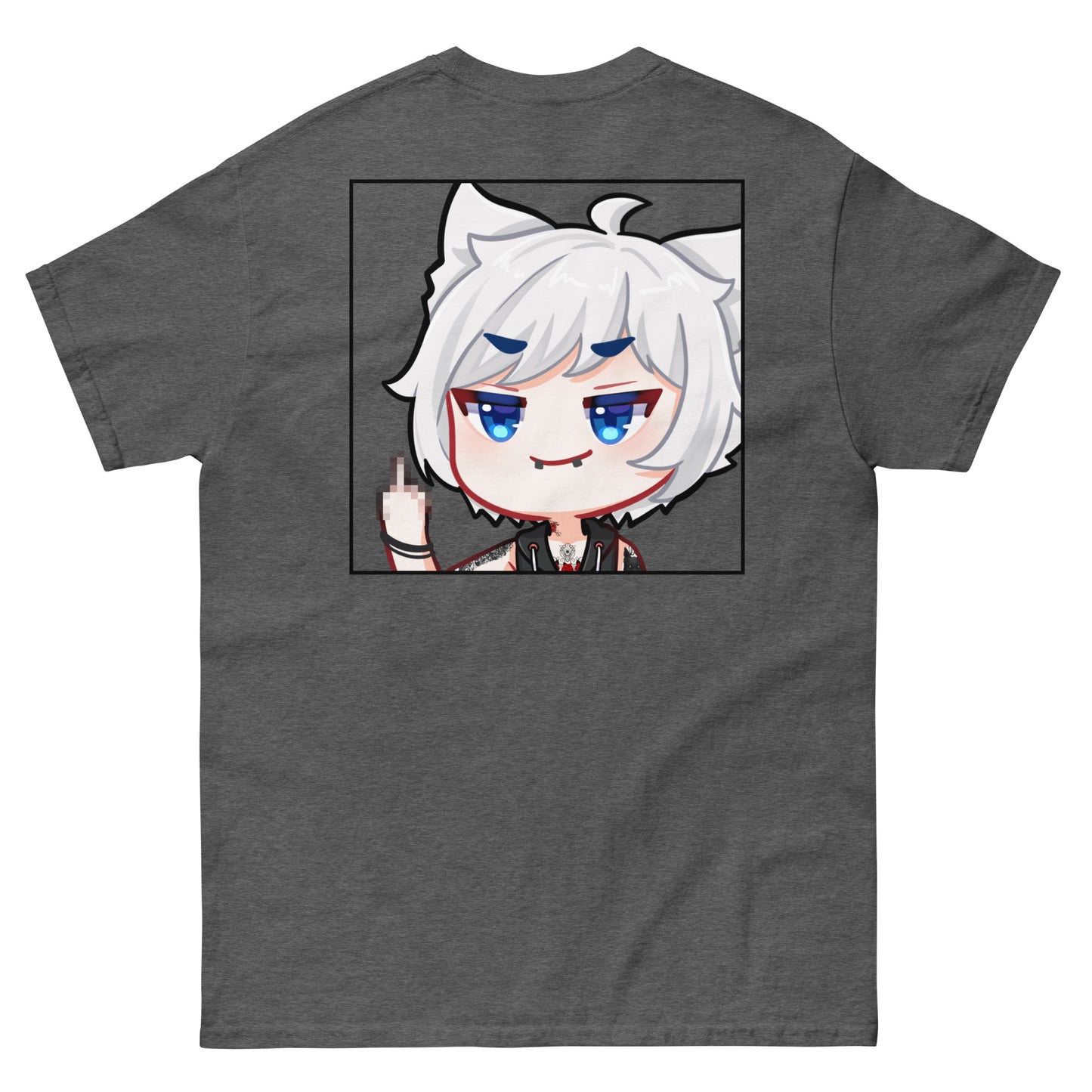 VTuber Academy - Degenerate Chibi Yuki Morikami ART - Short Sleeve tee