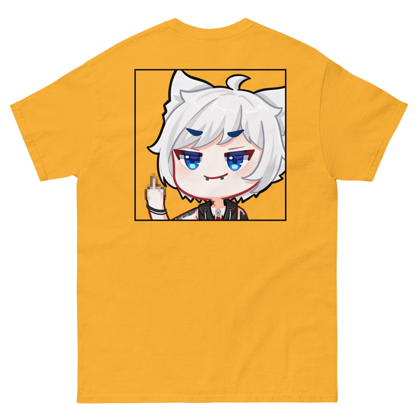 VTuber Academy - Degenerate Chibi Yuki Morikami ART - Short Sleeve tee