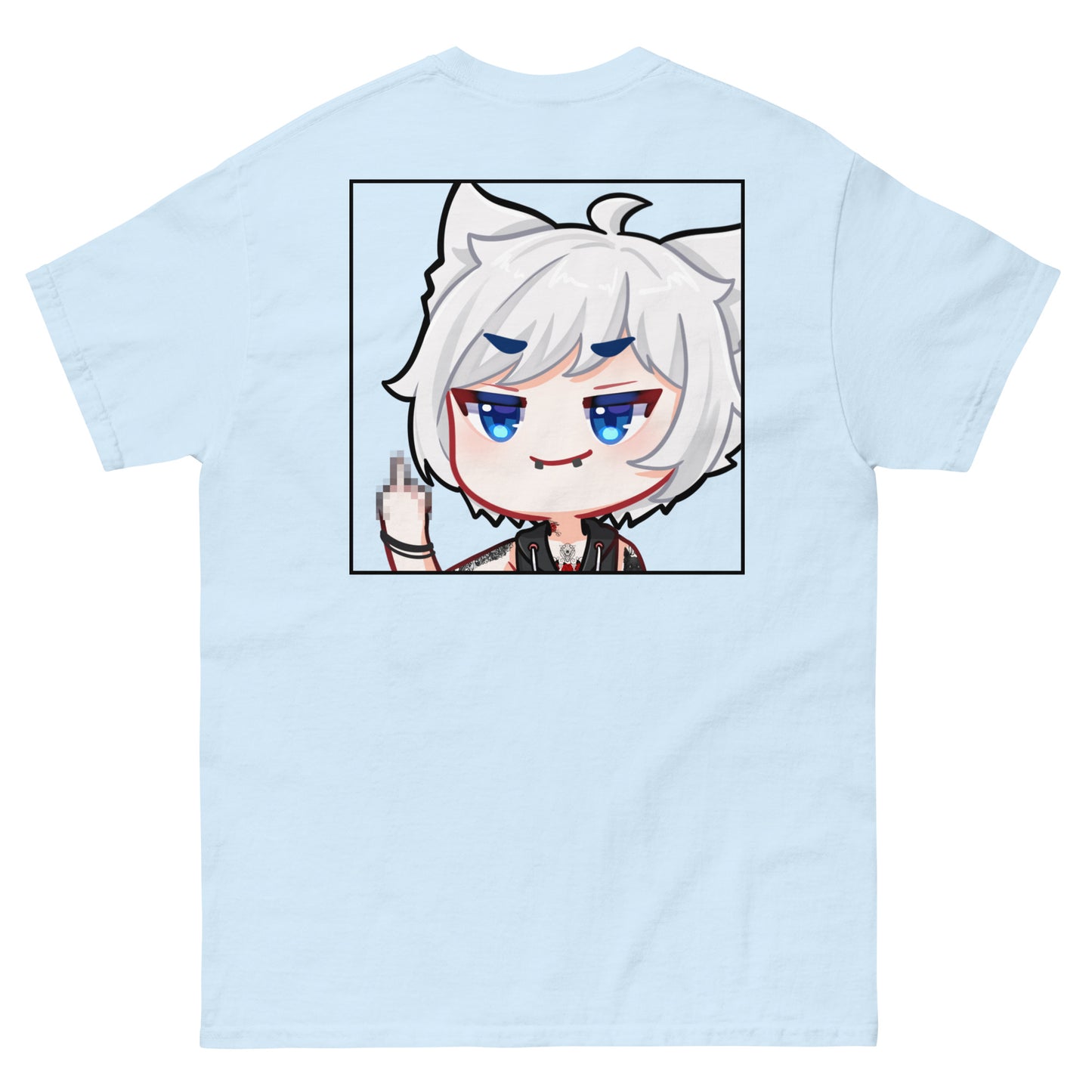 VTuber Academy - Degenerate Chibi Yuki Morikami ART - Short Sleeve tee