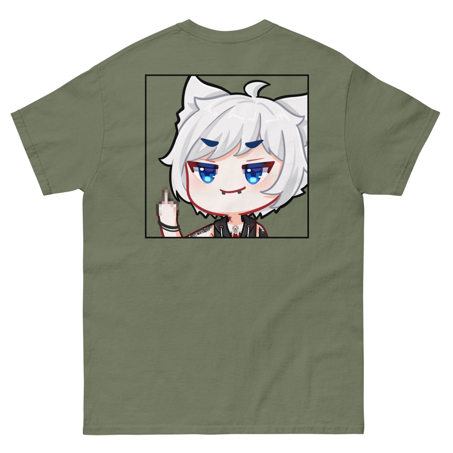 VTuber Academy - Degenerate Chibi Yuki Morikami ART - Short Sleeve tee