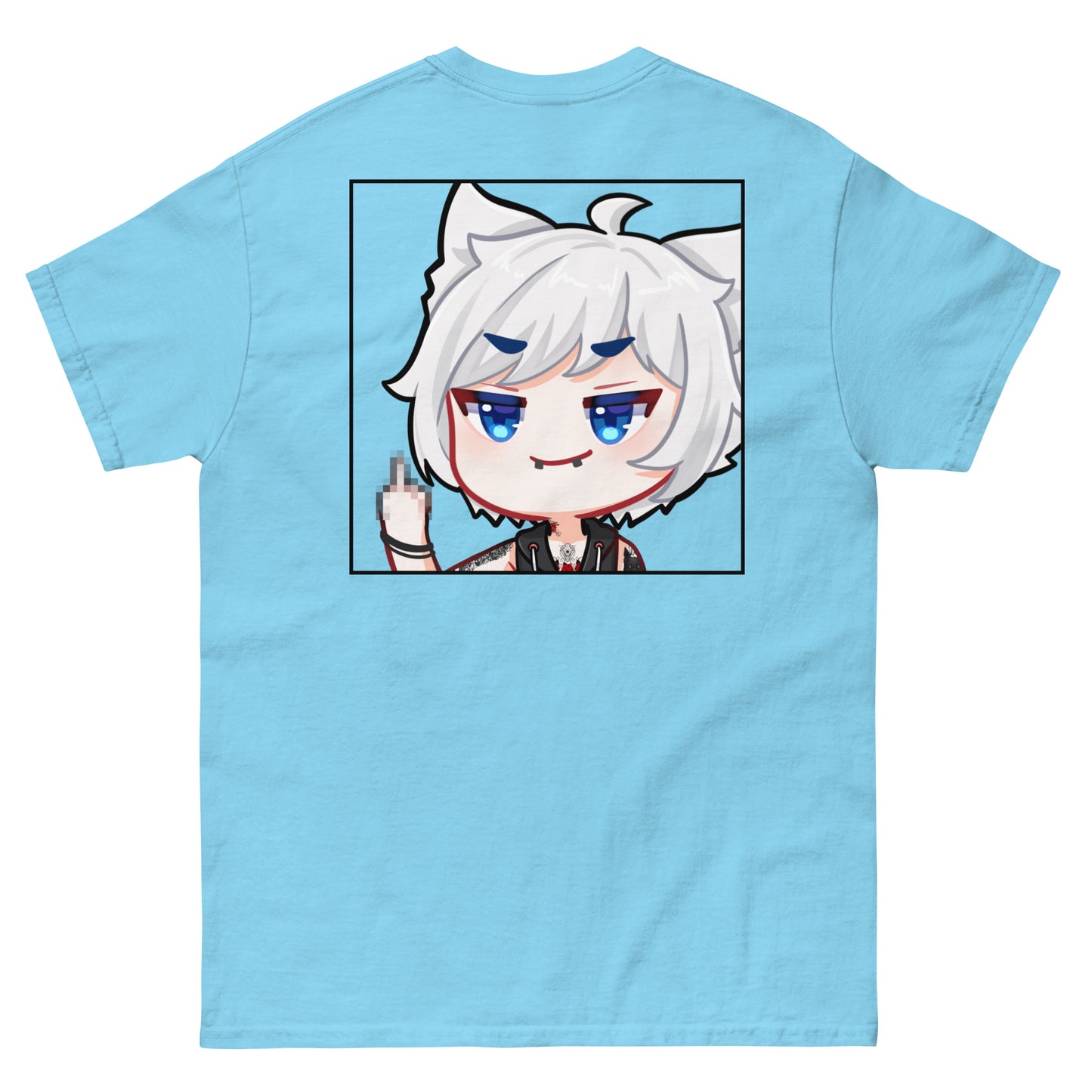 VTuber Academy - Degenerate Chibi Yuki Morikami ART - Short Sleeve tee