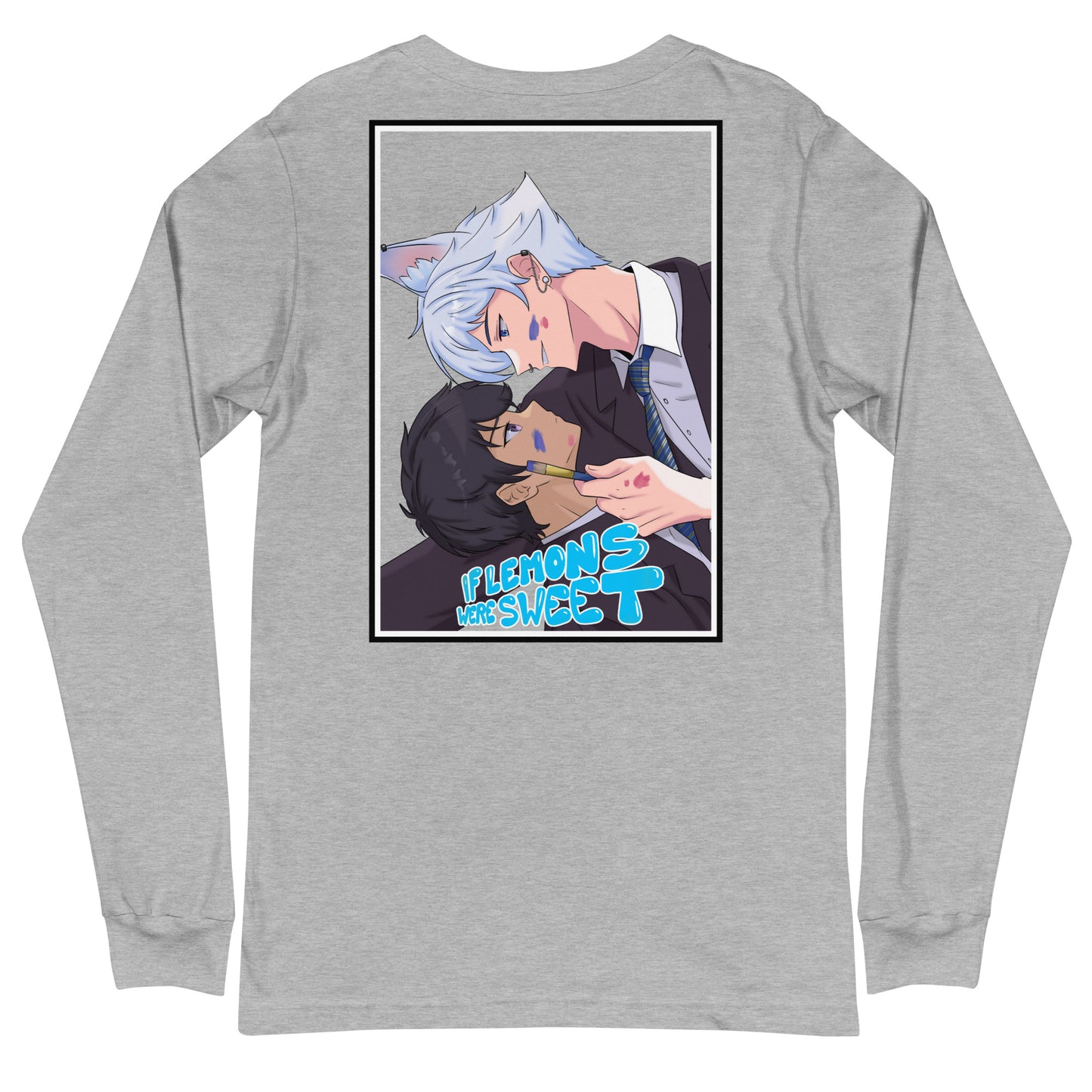 VTuber Academy Studio - BL Manga Original - If Lemons Were Sweet Unisex Long Sleeve Tee