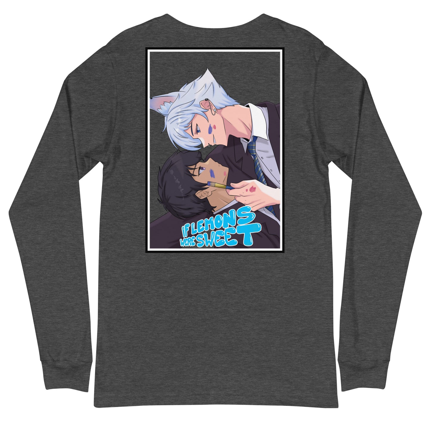 VTuber Academy Studio - BL Manga Original - If Lemons Were Sweet Unisex Long Sleeve Tee