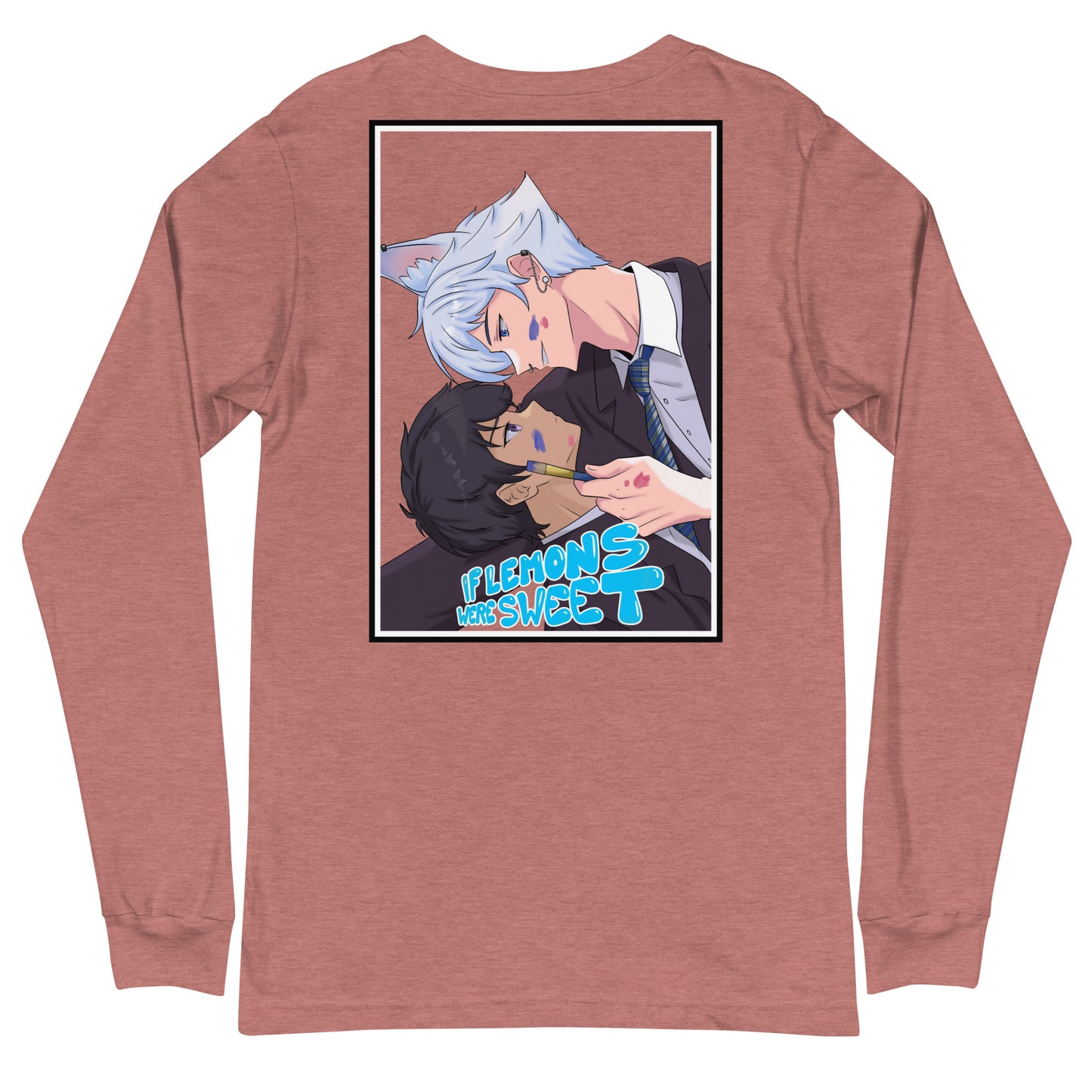 VTuber Academy Studio - BL Manga Original - If Lemons Were Sweet Unisex Long Sleeve Tee