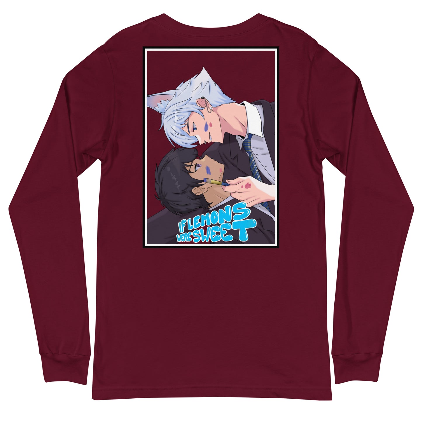 VTuber Academy Studio - BL Manga Original - If Lemons Were Sweet Unisex Long Sleeve Tee